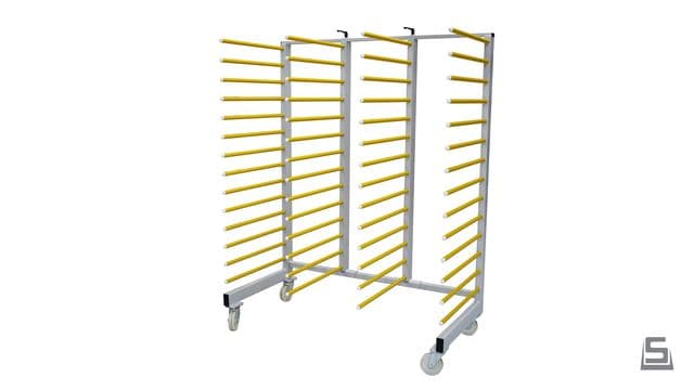 Drying racks Cure and dry coatings quickly, ensuring efficient production. View here.