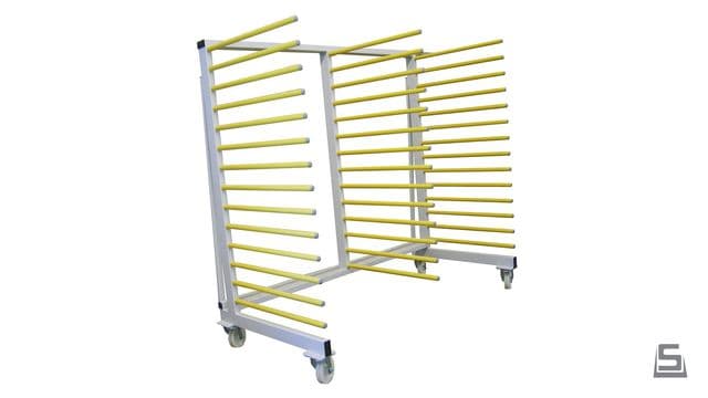 Drying racks Cure and dry coatings quickly, ensuring efficient production. View here.