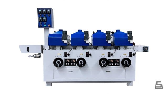 Wood Structure Brushing Machine #1